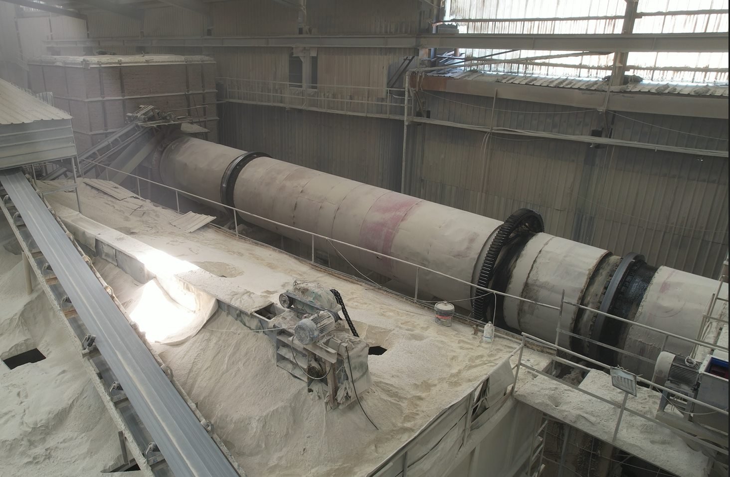 Pengeringan untuk pasir bentonite